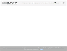 Tablet Screenshot of led2work.de